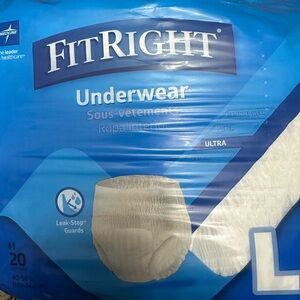 Fit Right underwear size L